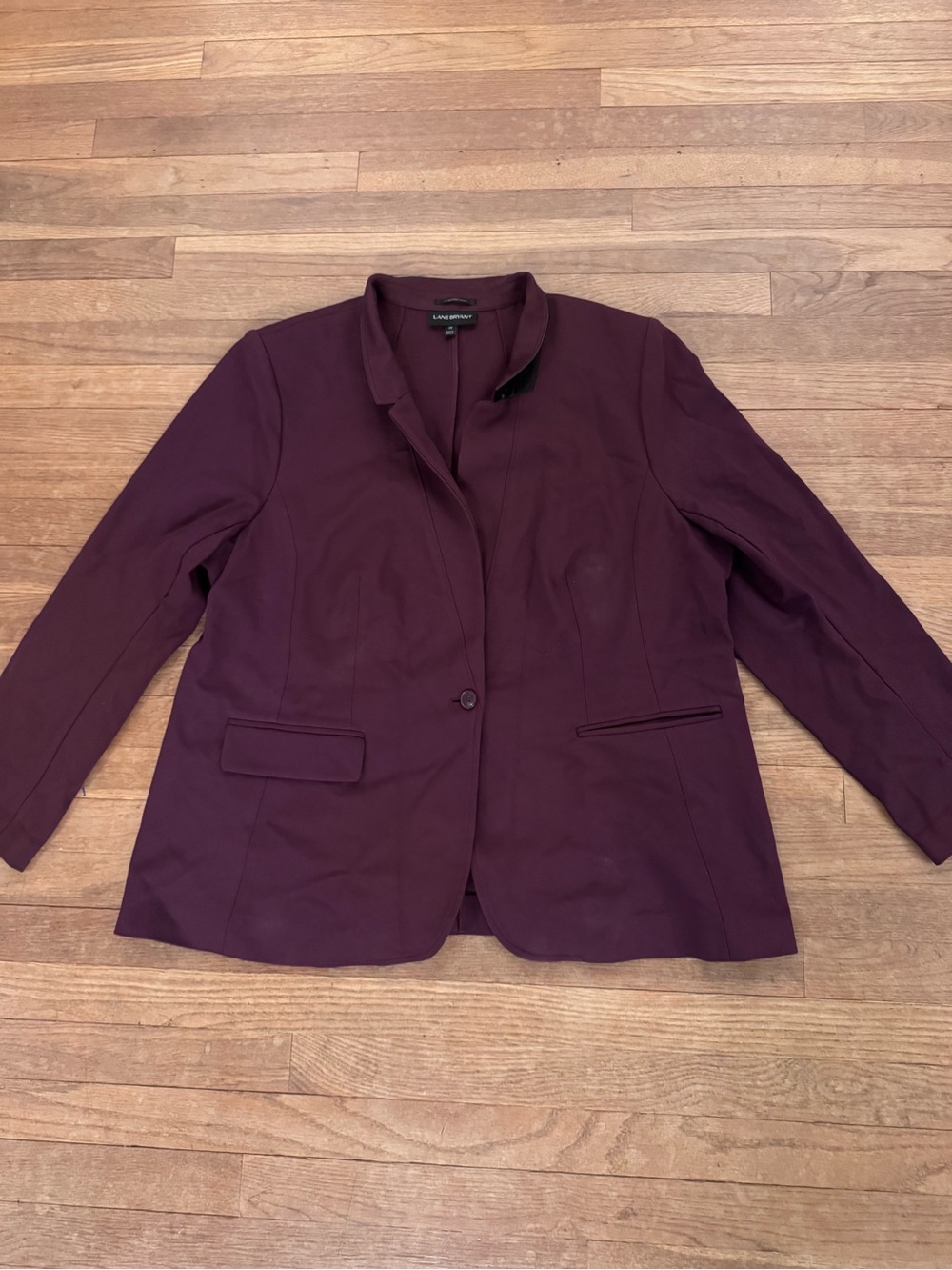 Lane Bryant Women's Purple The Bryant Blazer - Size 24
 b23